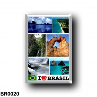 BR0020 America - Brazil - Brazil - I Love A
