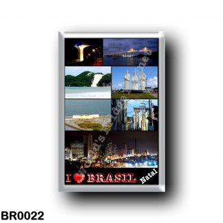 BR0022 America - Brazil - Natal - I Love