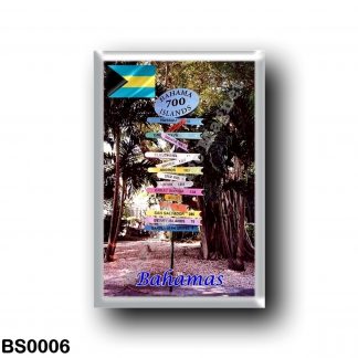 BS0006 America - The Bahamas - Direction Sign