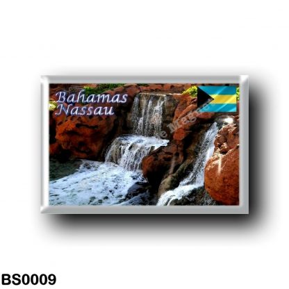 BS0009 America - The Bahamas - Nassau - Garden Waterfalls