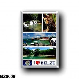 BZ0009 America - Belize - I Love