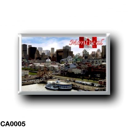 CA0005 America - Canada - Montréal - Panorama