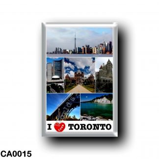 CA0015 America - Canada - Toronto - I Love