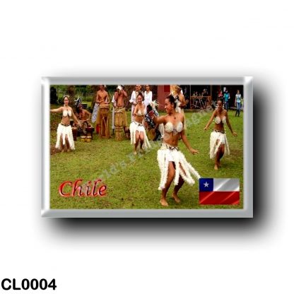 CL0004 America - Chile - Bailarinas de Isla de Pascua