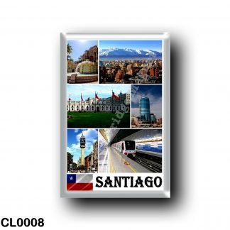 CL0008 America - Chile - Santiago - I Love B