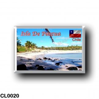 CL0020 America - Chile - Isla De Pascua - Playa de Anakena