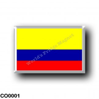 CO0001 America - Colombia - Colombian flag
