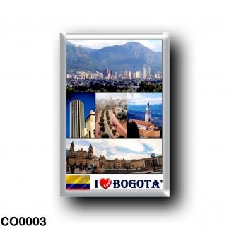 CO0003 America - Colombia - Bogotà - I Love