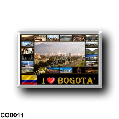 CO0011 America - Colombia - Bogotà - I Love