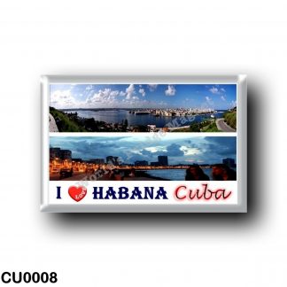 CU0008 America - Cuba - Habana I Love
