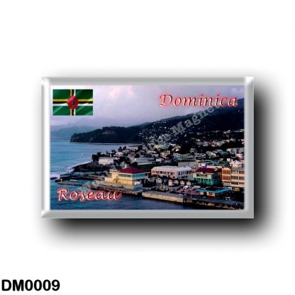DM0009 America - Dominica - Roseau Panorama