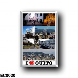 EC0020 America - Ecuador - Quito - I Love