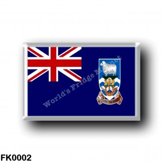 FK0002 America - Falkland Islands - Flag