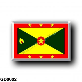 GD0002 America - Grenada - Flag