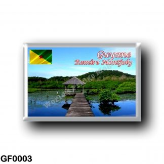 GF0003 America - French Guiana - Remire Montjoly - Forested landscape