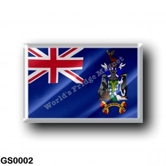GS0002 America - South Georgia and the South Sandwich Islands - Flag Waving