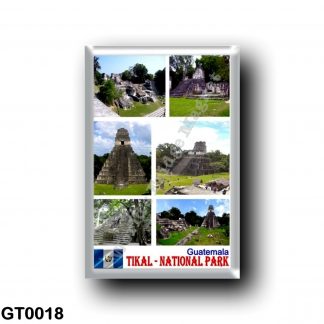 GT0018 America - Guatemala - Tikal - National Park - Mosaic