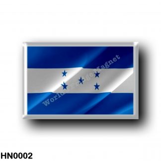 HN0002 America - Honduras - Honduregna flag - waving
