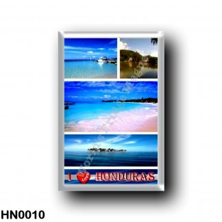 HN0010 America - Honduras - I Love
