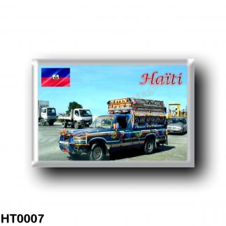 HT0007 America - Haiti - Puerto Principe Un Tap Tap ( taxi compartido )