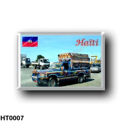 HT0007 America - Haiti - Puerto Principe Un Tap Tap ( taxi compartido )