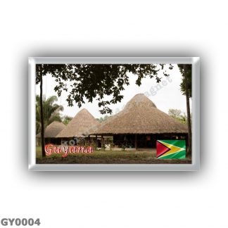 GY0004 America - Guyana - Houses