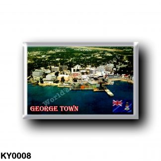 KY0008 America - Cayman Islands - George Town An Aerial View