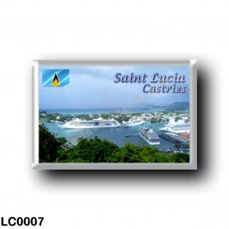 LC0007 America - Saint Lucia - Castries Harbor