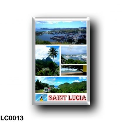 LC0013 America - Saint Lucia - Mosaic