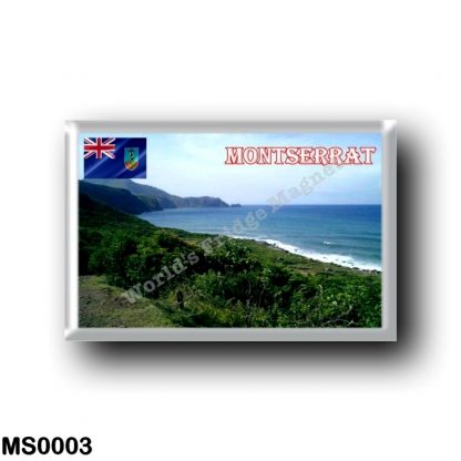 MS0003 America - Montserrat - Coastline