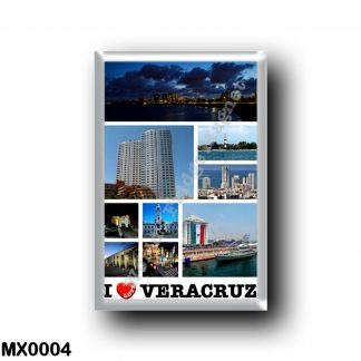 MX0004 America - Mexico - Veracruz - I Love