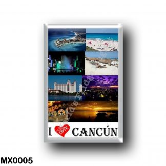 MX0005 America - Mexico - Cancun I Love
