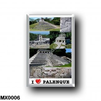 MX0006 America - Mexico - Chiapas - Palenque - I Love