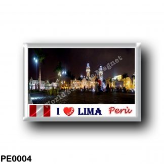 PE0004 America - Peru - Lima - Centro Storico - Patrimonio UNESCO I Love