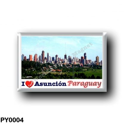 PY0004 America - Paraguay - Asunción I Love