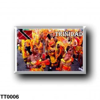TT0006 America - Trinidad and Tobago - Trinidad - Orange Carnival Masqueraders