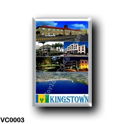 VC0003 America - Saint Vincent and the Grenadines - Kingstown Mosaic