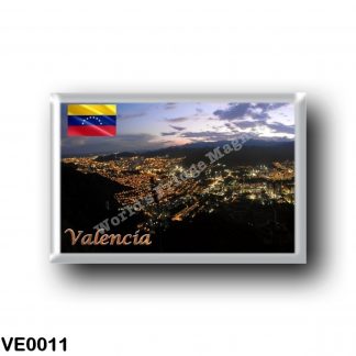 VE0011 America - Venezuela - Valencia - By Nigth
