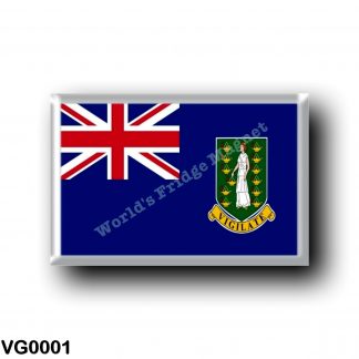 VG0001 America - British Virgin Islands - Flag