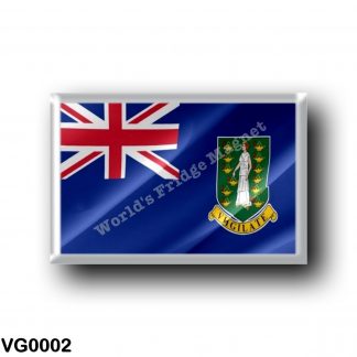VG0002 America - British Virgin Islands - Flag Waving