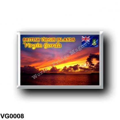 VG0008 America - British Virgin Islands - Virgin Gorda Sunset