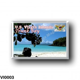 VI0003 America - American Virgin Islands - Trunk Bay