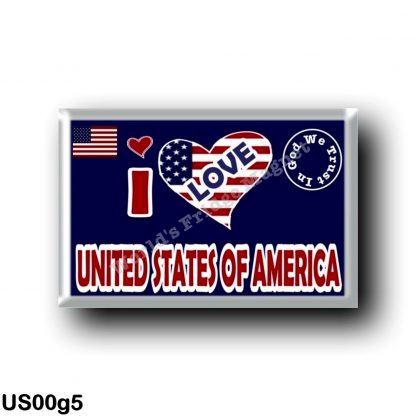 US00g5 America - United States - I Love