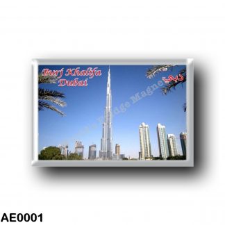 AE0001 Asia - United Arab Emirates - Dubai - Burj Khalifa - The tallest skyscraper in the world