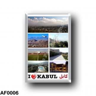 AF0006 Asia - Afghanistan - Kabul - I Love
