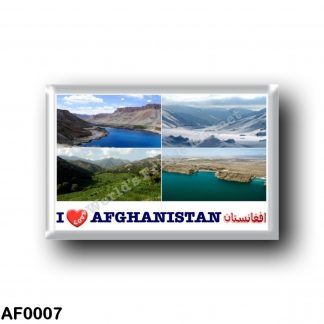 AF0007 Asia - Afghanistan - Landscapes - I Love