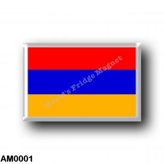 AM0001 Asia - Armenia - Armenian flag