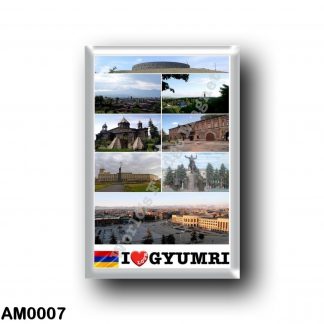 AM0007 Asia - Armenia - Gyumri - I Love