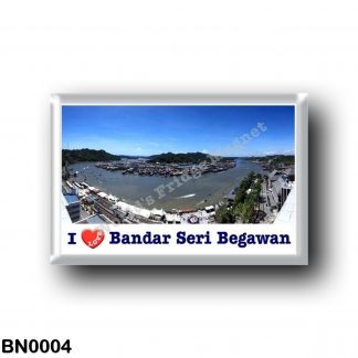 BN0004 Asia - Brunei - Bandar Seri Begawan - I Love