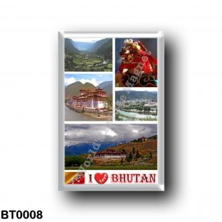 BT0008 Asia - Bhutan - I Love
